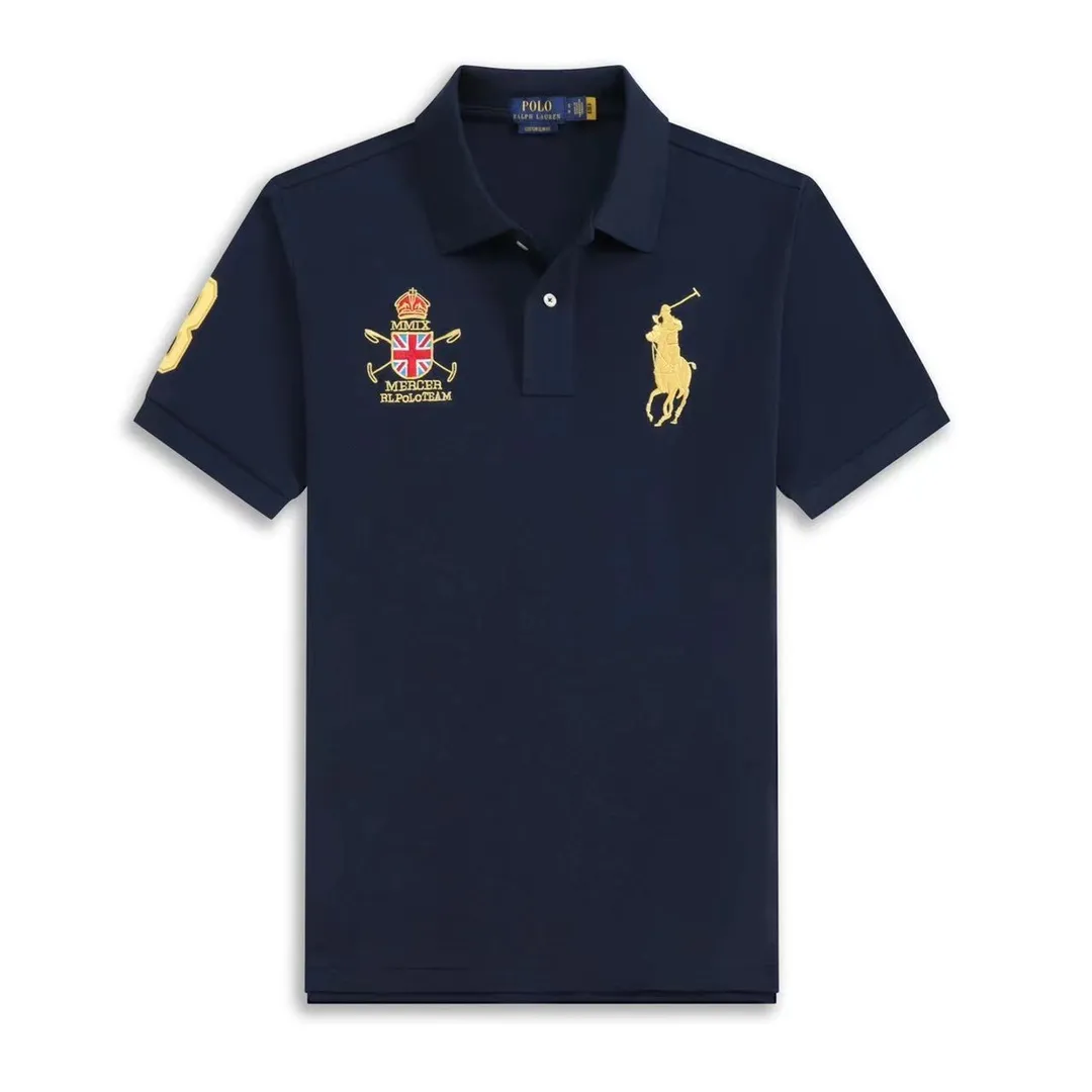P160 Item No.: 8822 Ralph Lauren short-sleeved polo shirt with pony logo Size: S-XXL